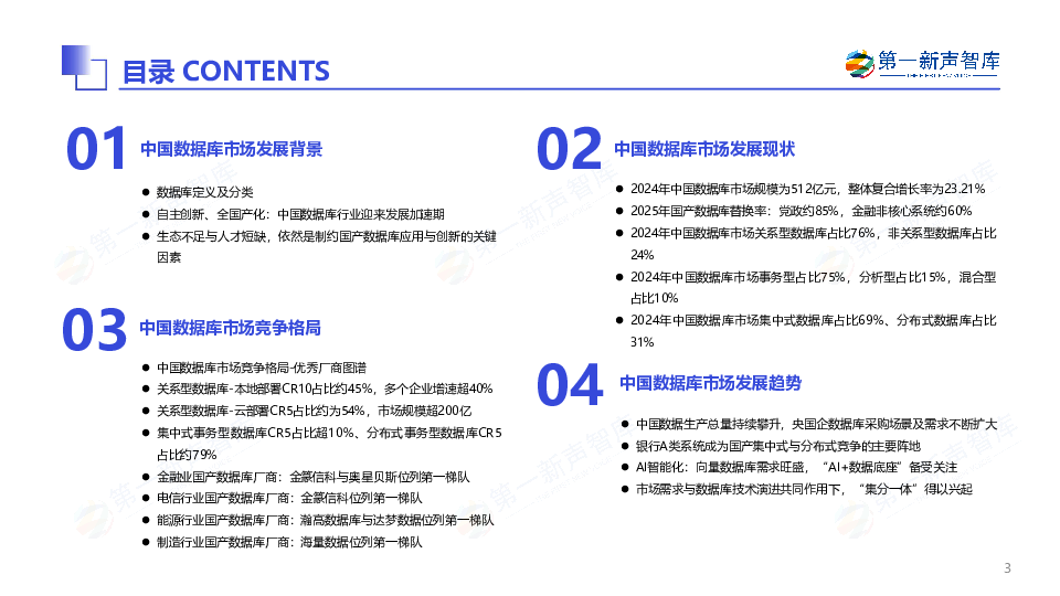 2025年中国数据库市场研究报告